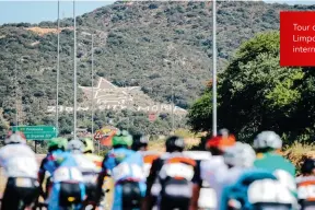  ??  ?? Tour de Limpopo is the latest event to be added to the Limpopo sport calendar. The four-stage cycling race passed internatio­nal grade thanks to the quality of Limpopo roads.