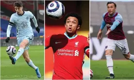  ?? EPA/Rex ?? Star performers: Kai Havertz of Chelsea, Trent Alexander-Arnold of Liverpool, and West Ham’s Mark Noble. Composite: