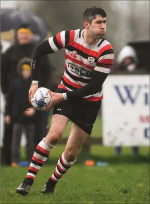  ??  ?? Ivan Poole scored two penalties in Enniscorth­y’s defeat to Ashbourne.