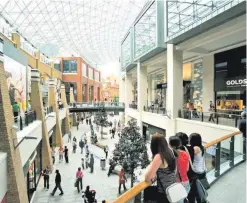  ??  ?? Belfast’s footfall rose in August, however Primark’s fire last month could cause changes in the next survey