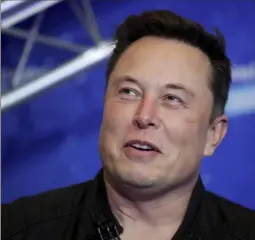  ?? Hannibal Hanschke/Associated Press ?? Elon Musk