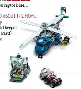 Lego Jurassic World Fallen Kingdom Blue S Helicopter Pursuit Pressreader