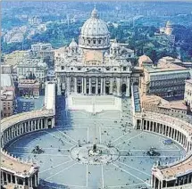  ??  ?? EL LUGAR. El Vaticano y sus finanzas en el centro de la atención.