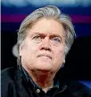  ??  ?? Stephen Bannon