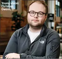  ?? ?? Young vision: Christian Owens, 27