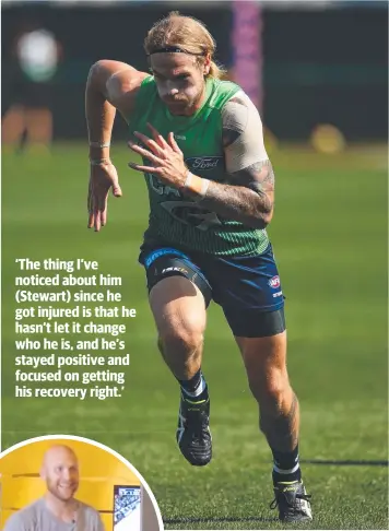  ?? Pictures: GETTY IMAGES, FACEBOOK ?? Tom Stewart (above) has been a role model; and Gary Ablett (left) in action on the table tennis table in Perth.