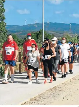  ?? E.S. ?? Caminata popular con la que se inauguró el sendero.