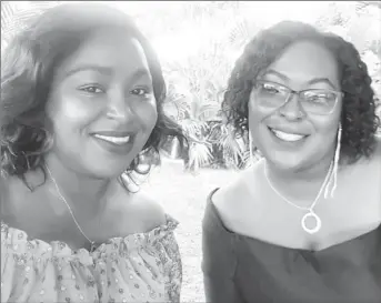  ??  ?? Kathleen Campbell (left) and her sister, Fidella Peters