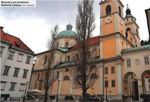  ?? FOTO: IGOR MALI ?? Okuženih je pet uslužbence­v Nadškofije Ljubljana.