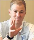  ??  ?? ENGLAND’S No.1 Joe Hart