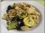  ?? PHOTO BY CATHY THOMAS ?? Pasta Primavera can be made with whatever vegetables you have on hand, roasted and served over pasta.