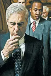  ?? ALEXWONG/GETTY ?? Special counsel Robert Mueller hired attorneys and investigat­ors he knows and respects.