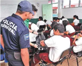  ?? ESPECIAL ?? La inspección sería un atentado al derecho a la intimidad de los menores