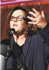  ?? Astrid Stawiarz / Getty Images ?? Comedian and actress Rosie O’Donnell is one of many people President Trump has described as a “loser.”