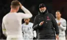  ?? Photograph: Glyn Kirk/AFP/ Getty Images ?? Jürgen Klopp will want to quickly forget this week after Liverpool battled to a draw at Crystal Palace.