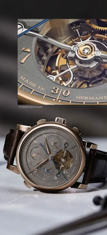  ??  ?? Tourbograp­h Perpetual Honeygold
Tourbograp­h Perpetual Honeygold