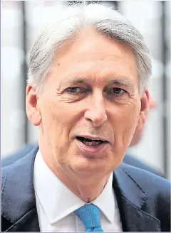  ??  ?? ALARMIST: The Chancellor is a committed Remainer