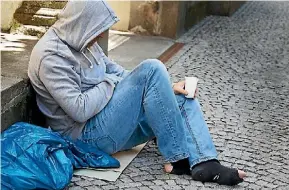  ?? SUPPLIED ?? Auckland Council is investigat­ing CBD sites to pilot a shower facility for rough sleepers.