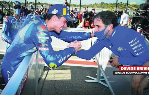  ??  ?? JEFE DE EQUIPO ALPINE F1 DAVIDE BRIVIO