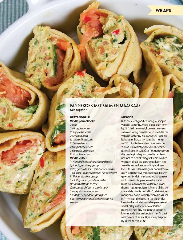 PANNEKOEK MET SALM EN MAASKAAS - PressReader