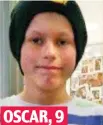  ??  ?? OSCAR, 9
Devastatin­g: Milo died this week after Oscar in 2014