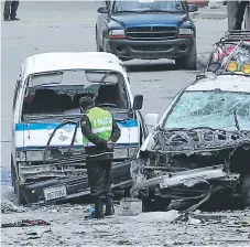  ?? Efe ?? RECIENTE. La explosión del martes dejó 4 muertos y 9 heridos.