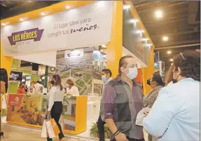  ?? ?? La Expo Vivienda en octubre pasado. La Canadevi prevé cerrar el año con buenos números en las ventas