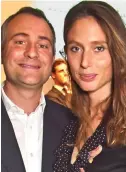  ??  ?? Left: Ben Goldsmith with wife Jemima Jones: Right: The Maxilla club