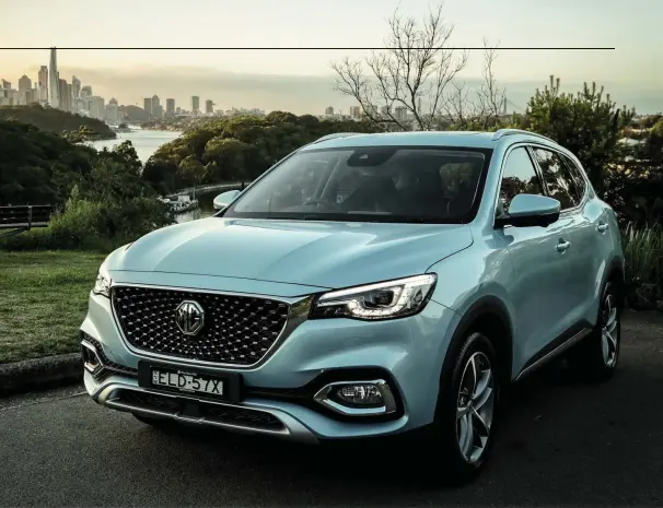  ??  ?? New flagship of MG’s Aussie line-up comes loaded with equipment, including 18s, LEDs and comprehens­ive ‘Pilot’ suite of safety and driver-assistance functions