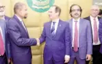  ?? —NNI ?? Islamabad :Deputy Speaker of the New York State Assembly Phil Ramos called on Caretaker Federal Minister for National Health Services, Regulation­s and Coordinati­on, Dr. Nadeem Jan.