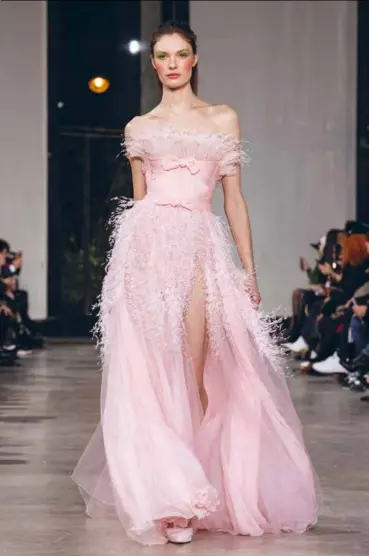  ??  ?? GEORGES CHAKRA Spring-Summer 2019
