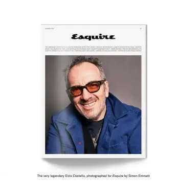  ?? ?? The very legendary Elvis Costello, photograph­ed for Esquire by Simon Emmett