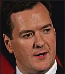  ??  ?? Cutting deficit?: George Osborne