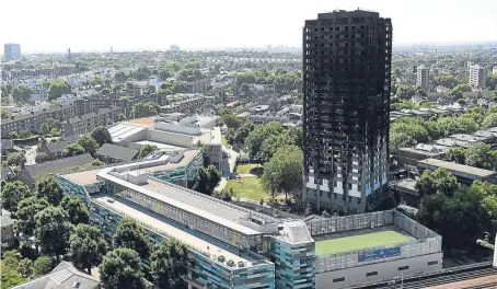  ?? Picture: PA. ?? Grenfell Tower in west London.