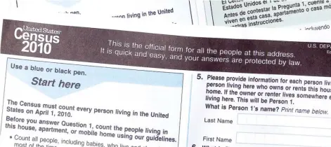  ?? AP FILES ?? The 2020 U. S. Census will add a question about citizenshi­p status.