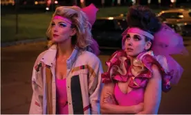  ?? Photograph: Ali Goldstein/Netflix ?? Betty Gilpin and Alison Brie in Glow.