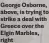  ?? ?? George Osborne, above, is trying to strike a deal with Greece over the Elgin Marbles, right