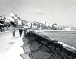  ??  ?? Paseo Marítimo, hacia 1950.