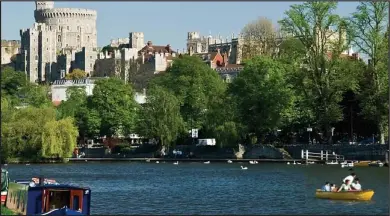  ??  ?? Messing about on the river: A guidebook ranks rowing the Thames alongside climbing Everest