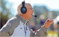  ?? RAY CARLIN, USA TODAY SPORTS ?? In two stints totaling 25 seasons at Kansas State, Bill Snyder is 202-105-1 with 18 bowl appearance­s.