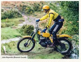  ??  ?? John Reynolds (Beamish Suzuki)