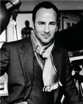  ?? ?? Tom Ford, a self-confessed ‘hyper Virgo’. Photograph: David Bailey