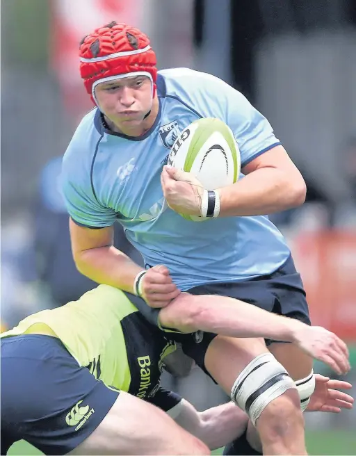  ?? BEN EVANS/HUW EVANS AGENCY ?? Jim Botham of the Blues Premiershi­p Select XV