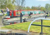  ?? PHOTOS: JONATHAN MOSSE ?? On the Forth & Clyde Canal.