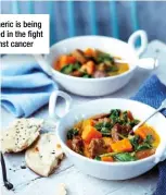  ??  ?? Turmeric is being tested in the fight against cancer