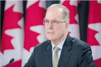  ?? ADRIAN WYLD/THE CANADIAN PRESS ?? ‘No one should suffer delays,’ added costs or other ‘hardships’ for choosing to be heard in a courtroom in English or French, Commission­er of Official Languages Graham Fraser said in a report released Friday.