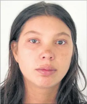  ??  ?? Jana Kovacova before her disappeara­nce in 2016, and parents Marta and Julius, below, with picture showing their daughter after an attack