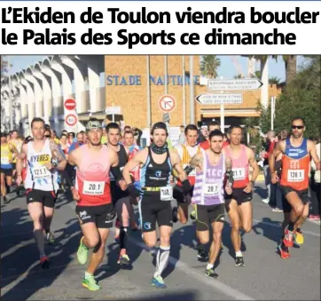  ?? (Photo archives DR) ?? Lors de la précédente édition, les coureurs étaient partis du Port Marchand.