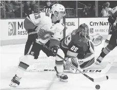  ?? ETHAN MILLER/GETTY IMAGES ?? Calgary Flames winger Johnny Gaudreau has elevated his status to NHL superstar by being a legitimate scoring threat every time he steps on the ice, no matter the opponent.