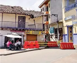  ?? FOTO CORTESÍA ?? La “Otra Casa”, ubicada en el centro de Marinilla, albergó a un prócer de la época de la Independen­cia.